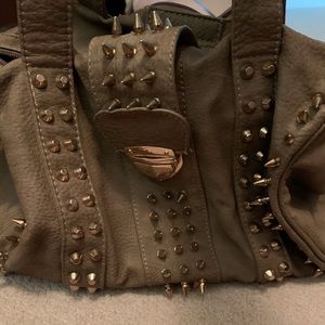 Studded purse